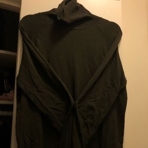 Green Zara Turtleneck